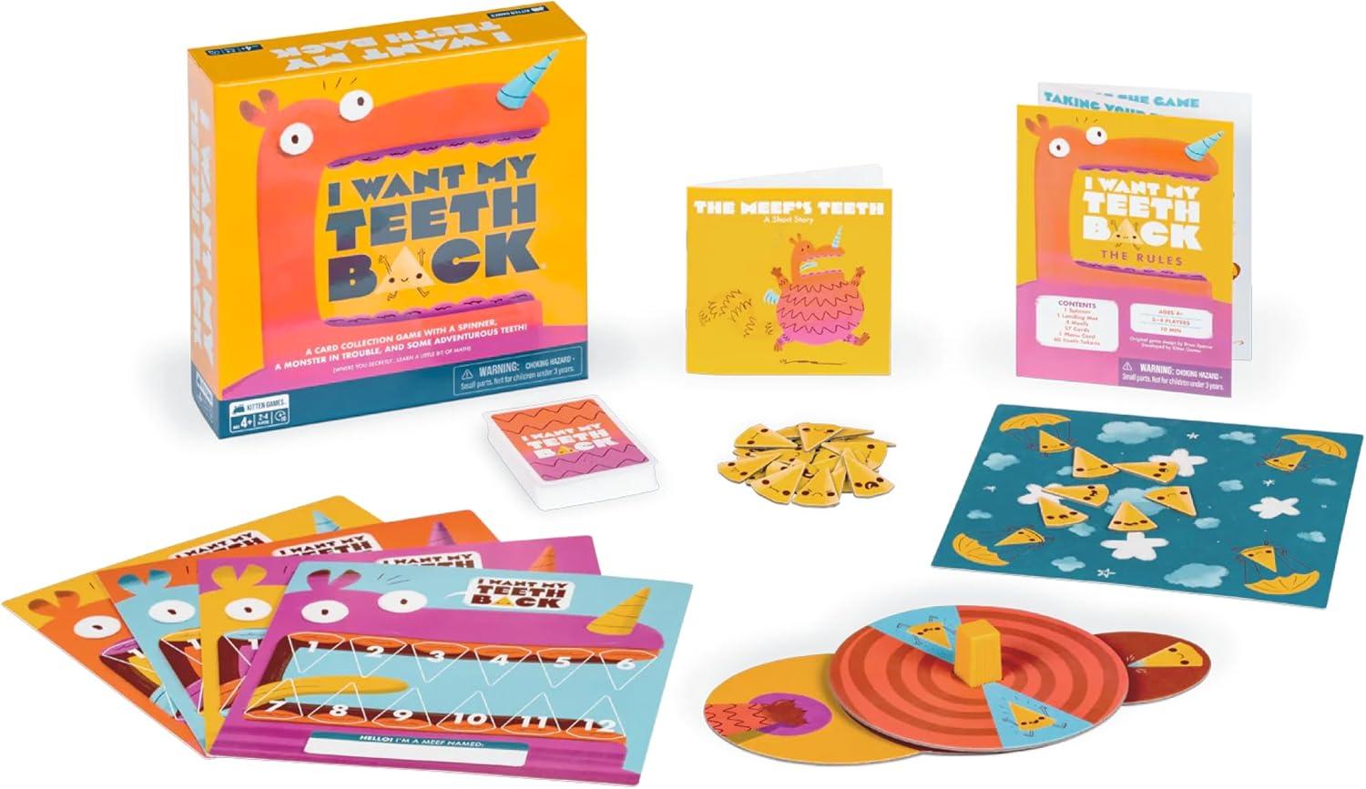 imageExploding Kittens I Want My Teeth Back 24 Players Ages 4 10 Minutes to Play Educational Board Game for KidsI Want My Teeth Back