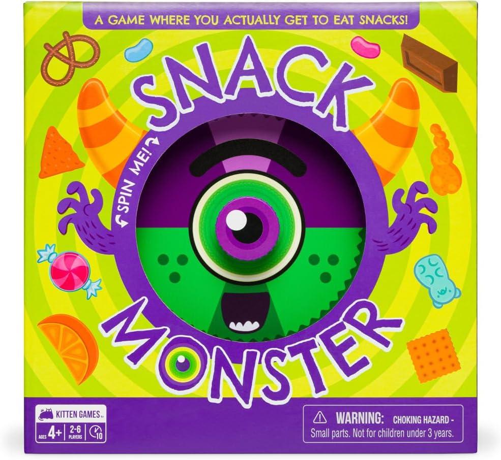 imageExploding Kittens I Want My Teeth Back 24 Players Ages 4 10 Minutes to Play Educational Board Game for KidsSnack Monster