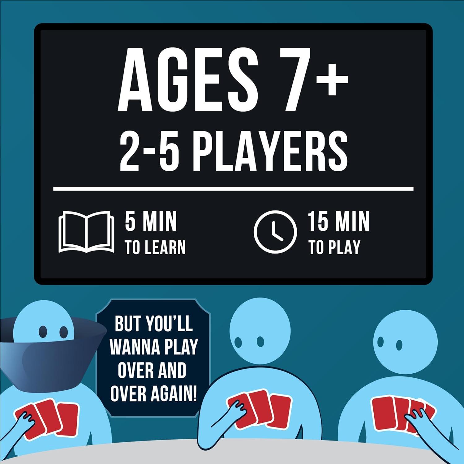 imageExploding Kittens Original Edition 25 Players Ages 7 15 Minutes to Play High Stakes Card Game Party Game Family Game Night Kid and Adult Card GameRecipes for Disaster