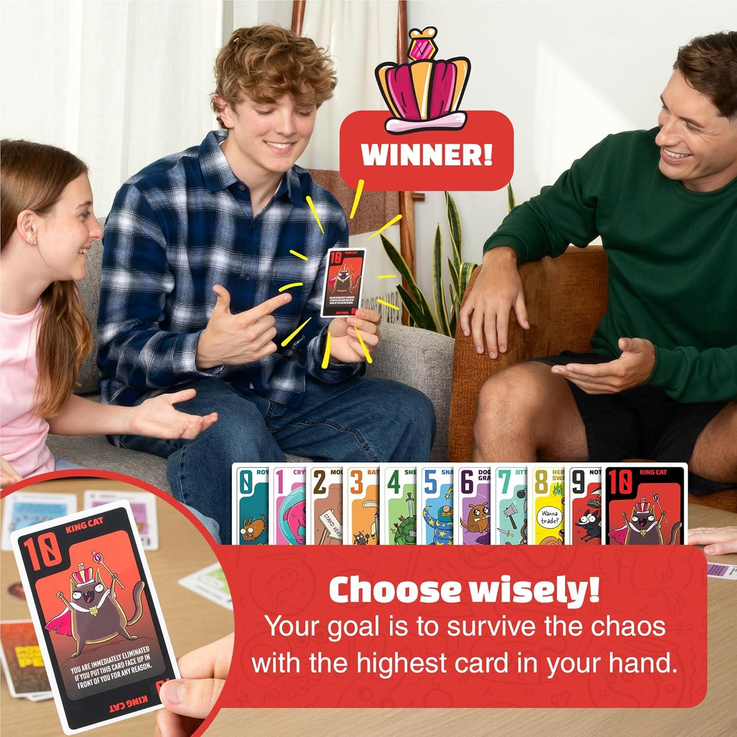 imageExploding Kittens Power Hungry Pets 26 Players Ages 7 15 Minutes to Play Strategic and Simple Card Game Party Game Family Game Night Kid and Adult Card Game