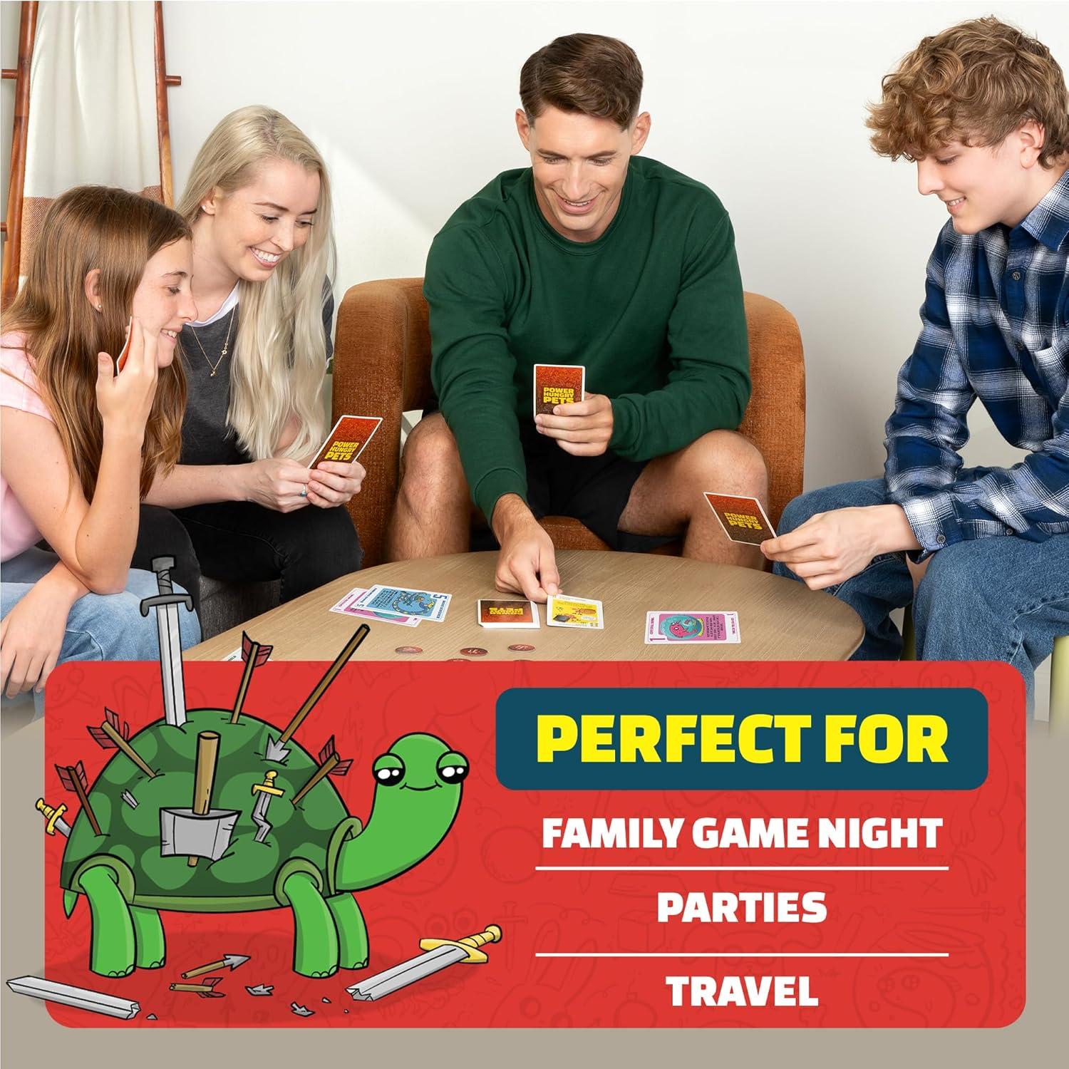 imageExploding Kittens Power Hungry Pets 26 Players Ages 7 15 Minutes to Play Strategic and Simple Card Game Party Game Family Game Night Kid and Adult Card Game