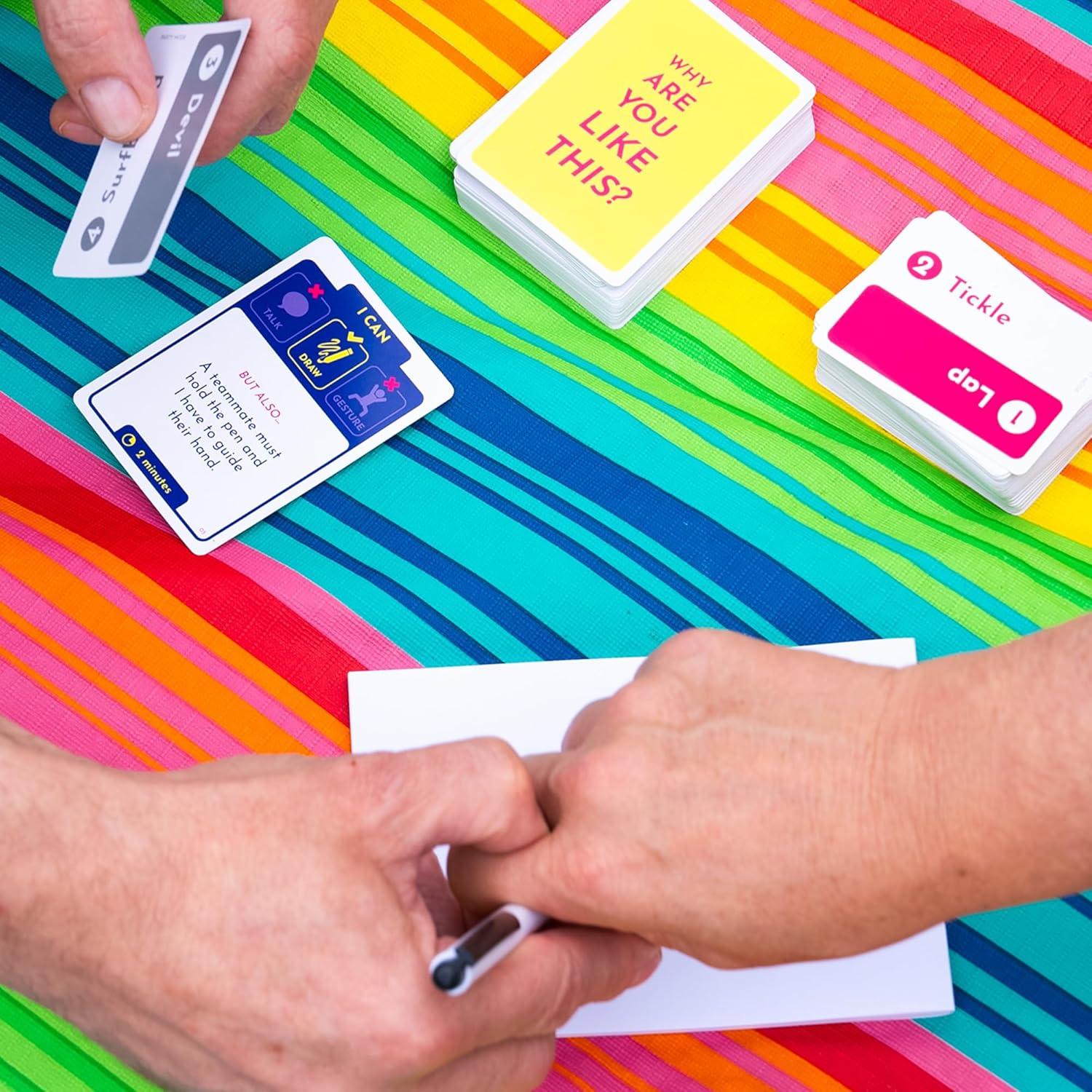 imageExploding Kittens Why are You Like This 2 Players Ages 14 15 Minutes to Play Talking Drawing amp Gesturing Guessing Game Party Family Date Night Couples Game