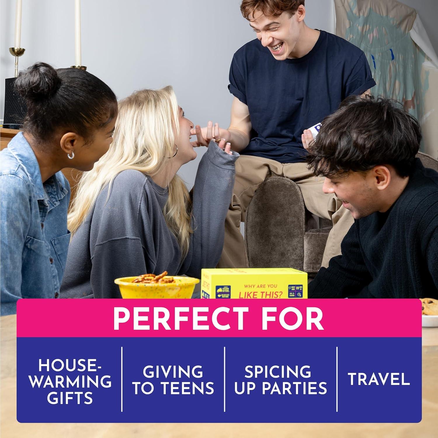 imageExploding Kittens Why are You Like This Date Night Edition Grab amp Game 2 Players Ages 14 15 Minutes to Play Talking Drawing amp Gesturing Guessing for Party Family CouplesWhy Are You Like This Party