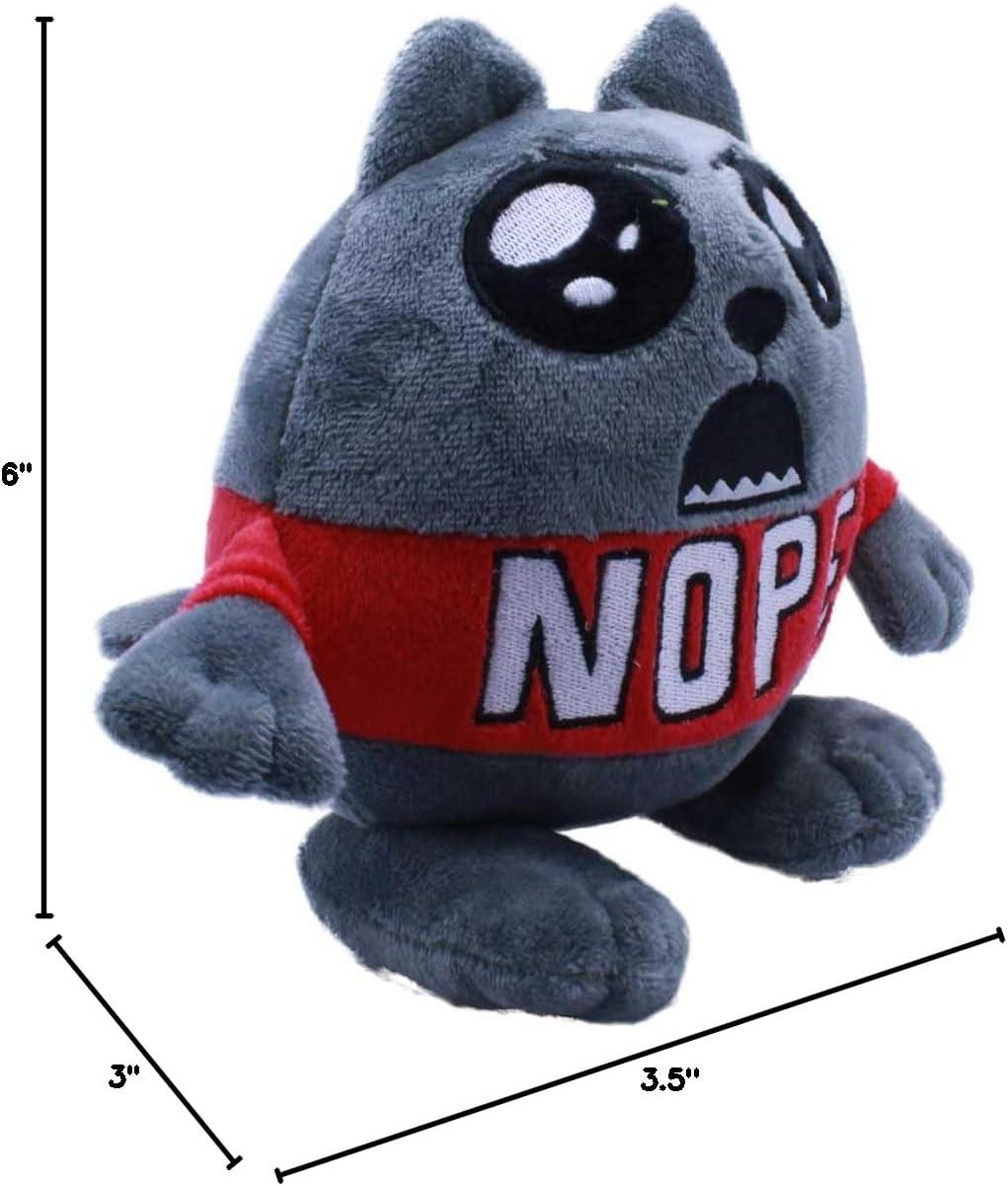 imageJust Toys LLC Exploding Kittens 6 Plush Catermelon Official Licensed Soft Toy Soft Plush Collectible for Kids amp FansNope Cat