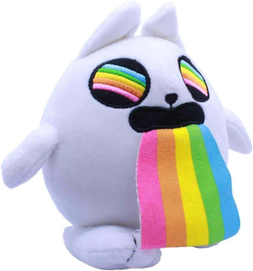 imageJust Toys LLC Exploding Kittens 6 Plush Catermelon Official Licensed Soft Toy Soft Plush Collectible for Kids amp FansRainbow Ralph Cat