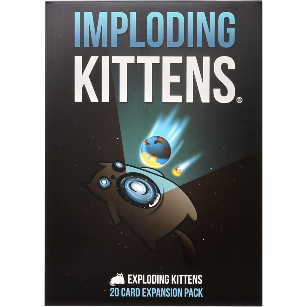 imageExploding Kittens Original Edition  25 Players  Ages 7  15 Minutes to Play  High Stakes Card Game  Party Game Family Game Night Kid and Adult Card GameExpansion Imploding Kittens