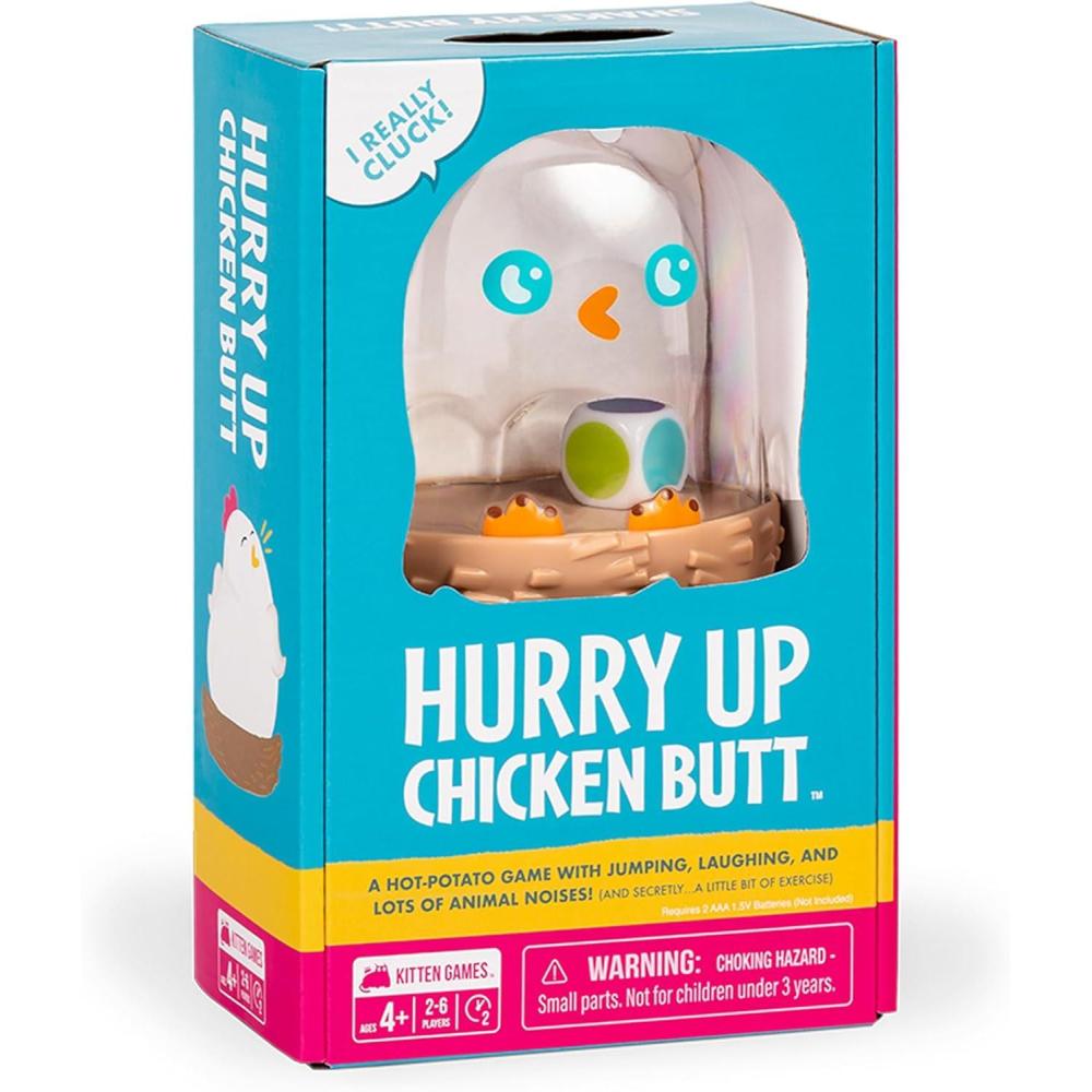 imageExploding Kittens Presents Exploding Pigeon  Hilarious FastPaced Party Game for Families Kids Teens amp Adults  Ages 7  3 Players  Perfect for Game NightHurry Up