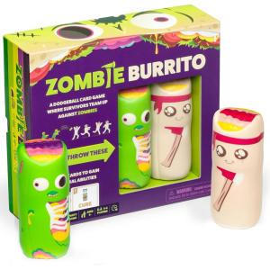 Exploding Kittens – Throw Throw Burrito Extreme Outdoor Edition – Giant Inflatable Dodgeball Card Game – Play Outdoors, Backyard Events, Family Fun Outside for 2 to 6 Players Ages 7+(Zombie Burrito)