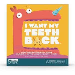 Exploding Kittens I Want My Teeth Back 2-4 Players – Ages 4+ – 10 Minutes to Play – Educational Board Game for Kids(I Want My Teeth Back)