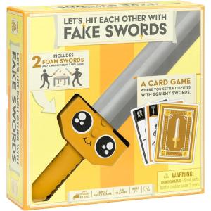 Exploding Kittens Let’s Hit Each Other with Fake Swords 3-6 Players – Ages 7+ – 15 Minutes to Play – A Sword Fighting Card Game – Party Game, Family Game Night, Kid and Adult Card Game