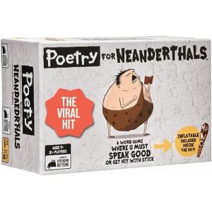 Exploding Kittens Poetry for Neanderthals NSFW Edition 2+ Players – Ages 17+ – 15 Minutes to Play – Adult Competitive Word Guessing Game – Party Game, Family Game Night, Adult Card Game(Poetry for Neanderthals)