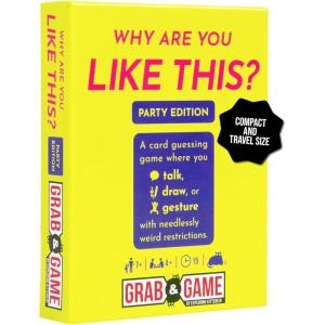 Exploding Kittens Really Loud Librarians Grab & Game 2+ Players – Ages 8+ – 15 Minutes to Play – Party & Family Card Games for Kid & Adults(Why Are You Like This (Party))