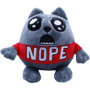 Just Toys LLC Exploding Kittens 6″ Plush – Catermelon – Official Licensed Soft Toy – Soft Plush Collectible for Kids & Fans(Nope Cat)