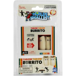 World’s Smallest Throw Throw Burrito A Dodgeball Card Game in Miniature Size | Family Card Games for Adults, Teens & Kids | Travel Game | for Ages 8 and up